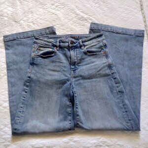 American Eagle Wide Leg Jeans Size 4